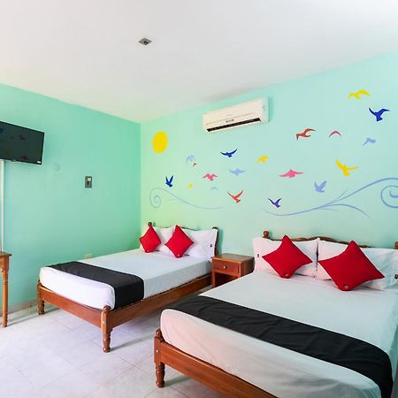 Hotel Hacienda Bacalar Bagian luar foto