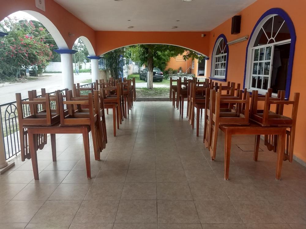 Hotel Hacienda Bacalar Bagian luar foto