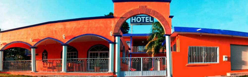 Hotel Hacienda Bacalar Bagian luar foto