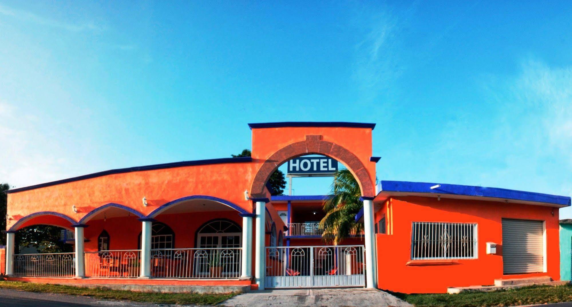 Hotel Hacienda Bacalar Bagian luar foto