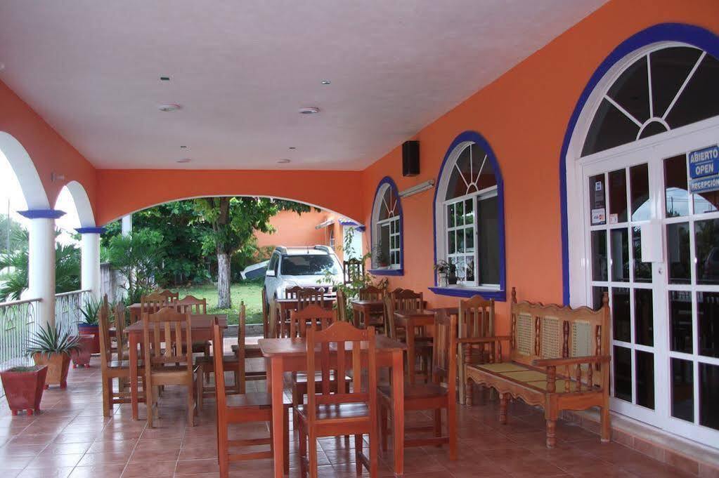 Hotel Hacienda Bacalar Bagian luar foto