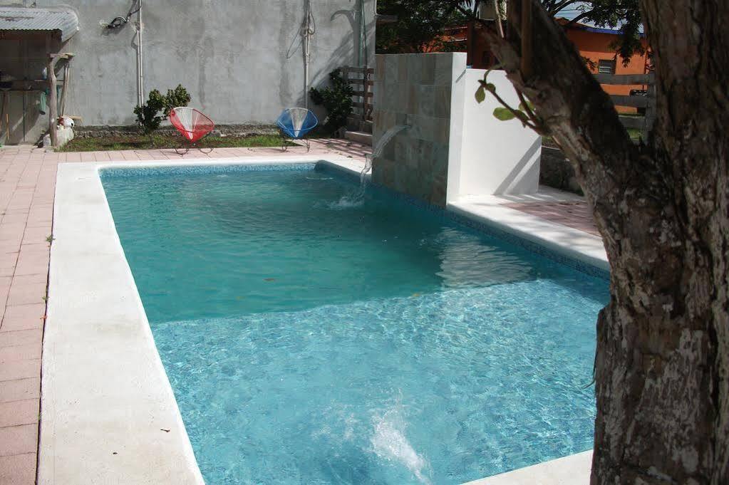 Hotel Hacienda Bacalar Bagian luar foto