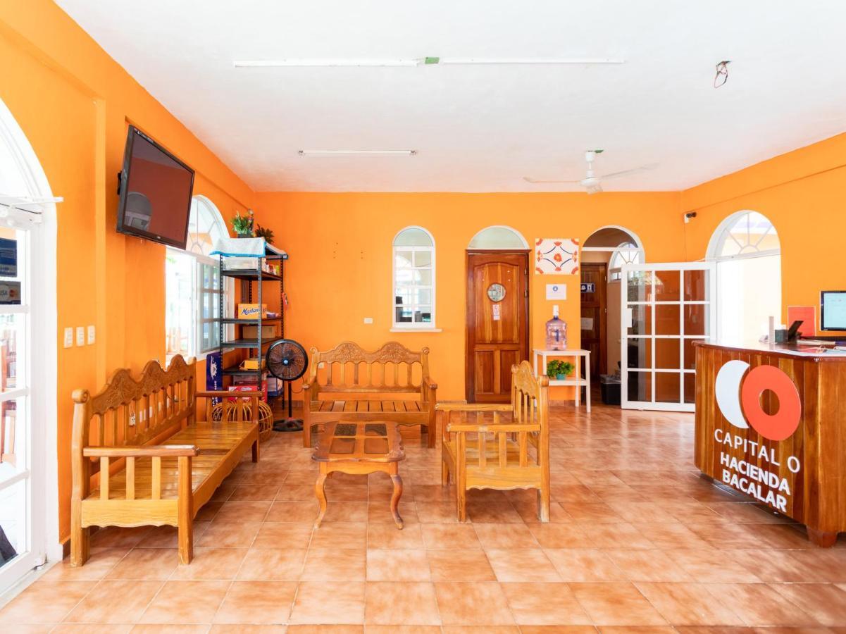 Hotel Hacienda Bacalar Bagian luar foto