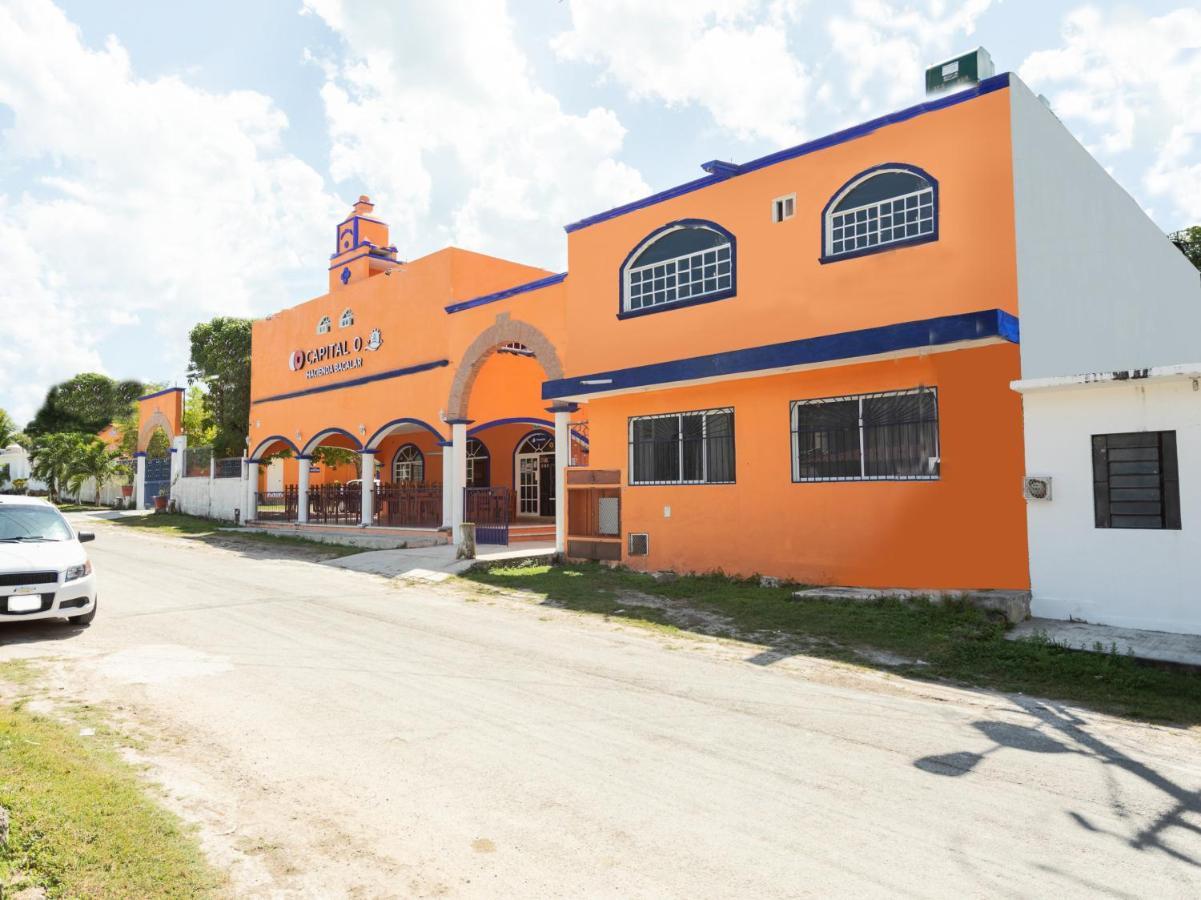 Hotel Hacienda Bacalar Bagian luar foto