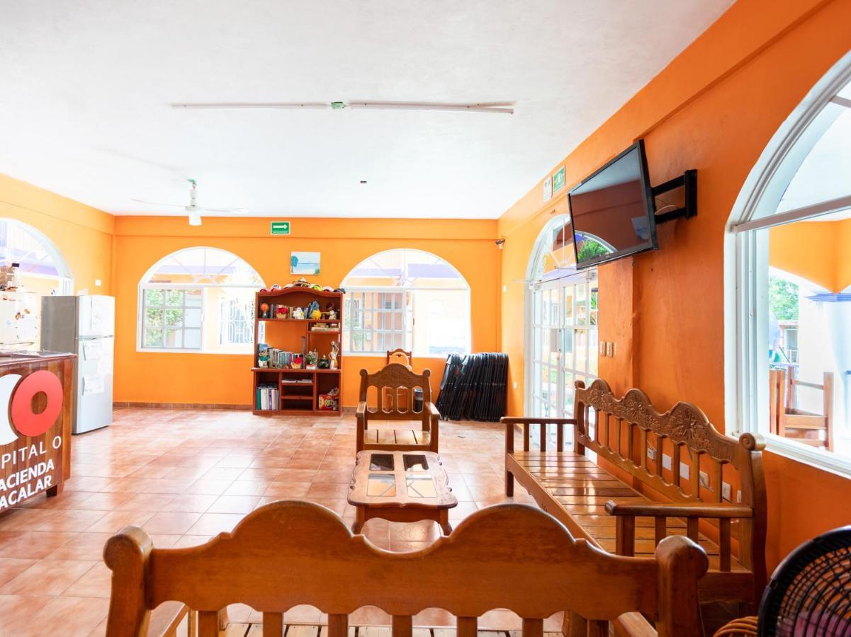 Hotel Hacienda Bacalar Bagian luar foto
